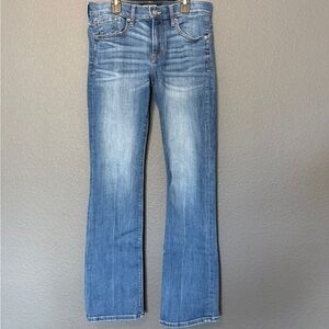 Express Light Blue Boot Cut Jeans